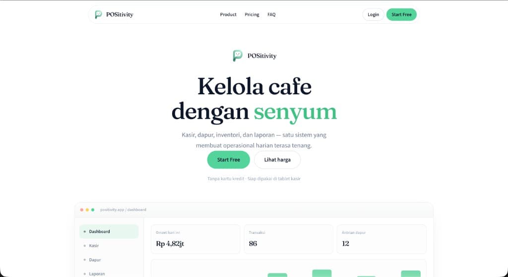 POSitivity product screenshot